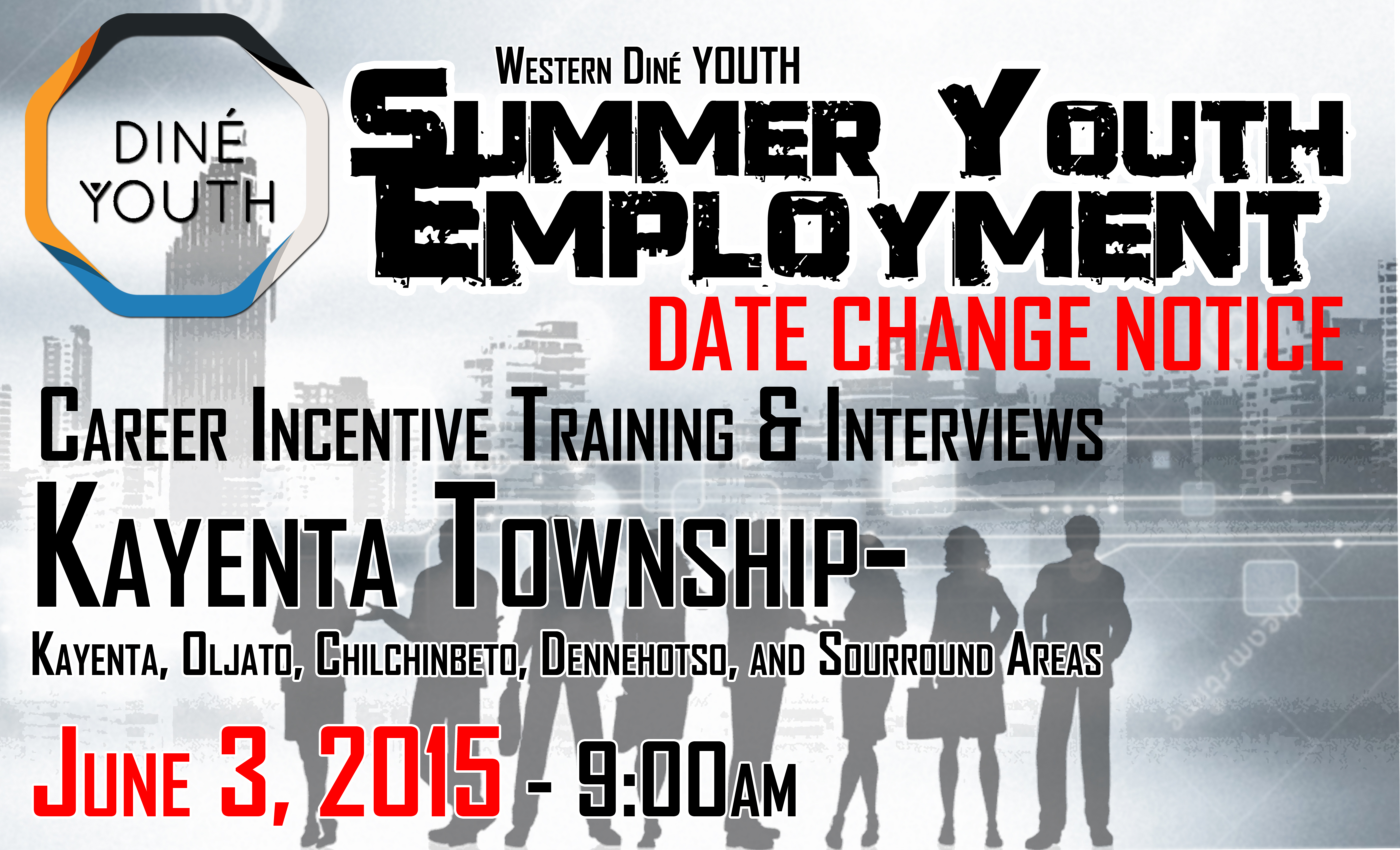 kayenta change date incentive interviews career training calendar